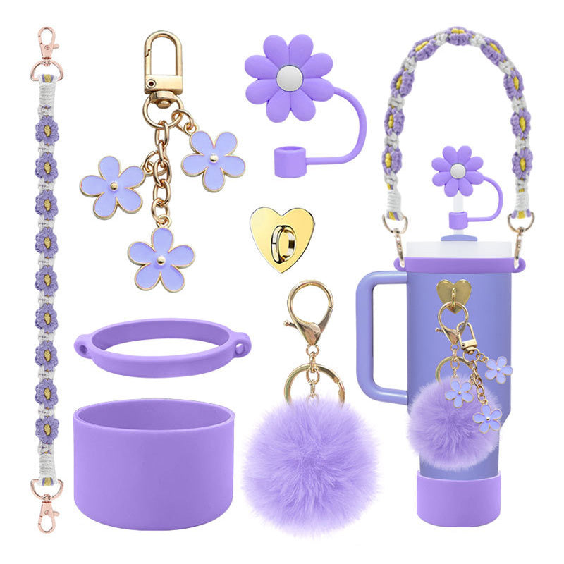 Accesorios para Stanley/Similar - Correa para Vasos Stanley o Similar, Dijes para vasos Similar Stanley, Funda de copa de silicona