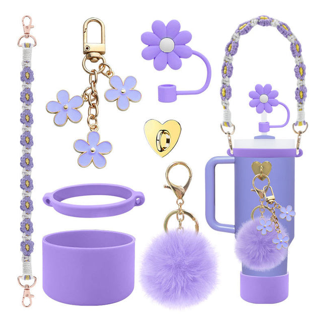 Accesorios para Stanley/Similar - Correa para Vasos Stanley o Similar, Dijes para vasos Similar Stanley, Funda de copa de silicona