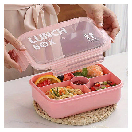 Lunch Box Tupper Termo Cubierto Escuela Lonchera Hermetico