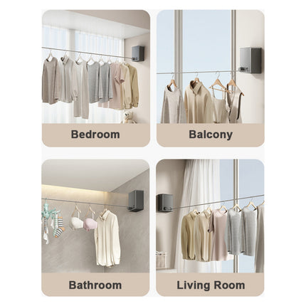 Tendedero Retractil para Ropa - 4.2 metros