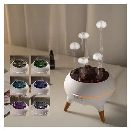 Humificador de Aromaterapia con Pulverizador de Medusas