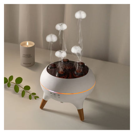 Humificador de Aromaterapia con Pulverizador de Medusas