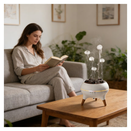 Humificador de Aromaterapia con Pulverizador de Medusas