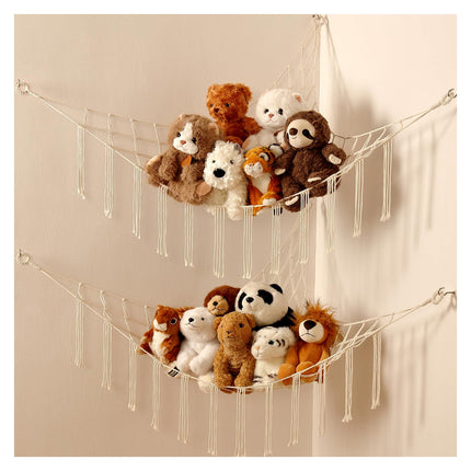 Hamaca Organizadora para Esquinas de Pared/Cuarto de Niños/Decoración