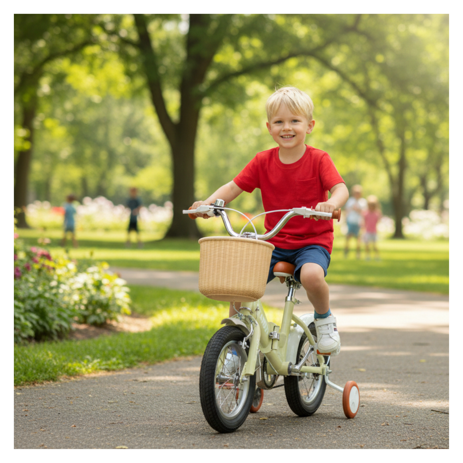 Bicicleta Infantil Plegable Vintage Aro 16 - Color Verde