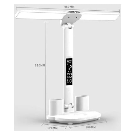Reloj Lampara de Mesa LED Tactil -  3 Niveles de luz