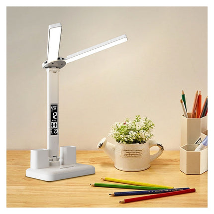 Reloj Lampara de Mesa LED Tactil -  3 Niveles de luz
