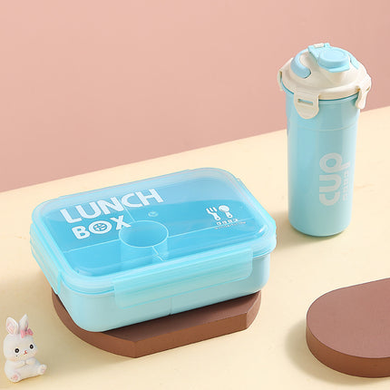 Lunch Box Tupper Termo Cubierto Escuela Lonchera Hermetico